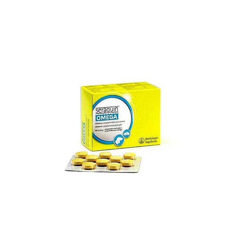 Perros Boehringer Ingelheim | Boehringer Ingelheim Complementos Seraquin Omega 60 Cds (Condroprotector)