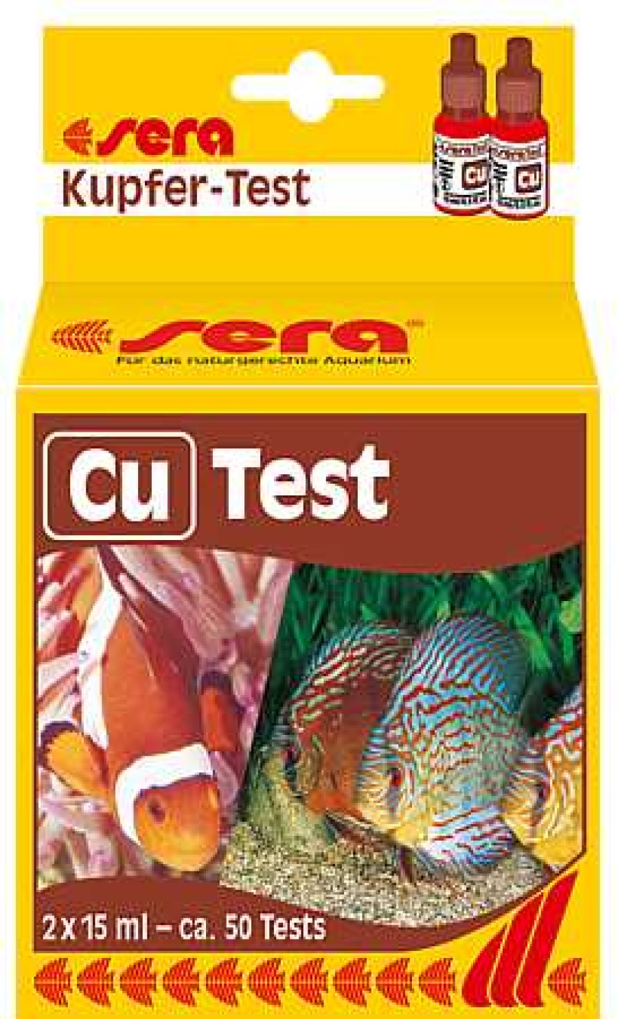 Peces Sera Test | Sera Test De Cobre ( Cu)