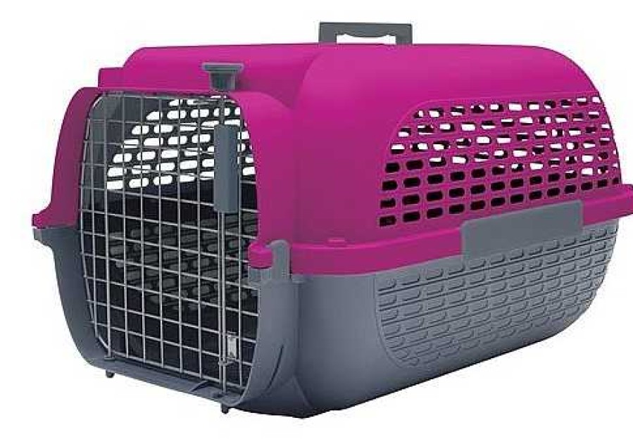 Perros Dogit Transportines | Dogit Transport N Pet Voyaguer Fucsia Y Gris