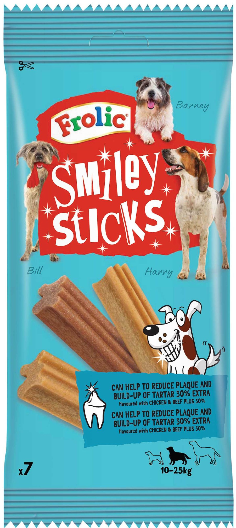 Perros Frolic Higiene Dental | Frolic Smiley Sticks Dentales Para Perros