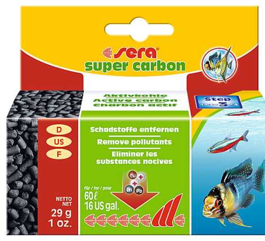 Peces Sera Material Filtrante | Sera Super Carb N Material De Filtrado