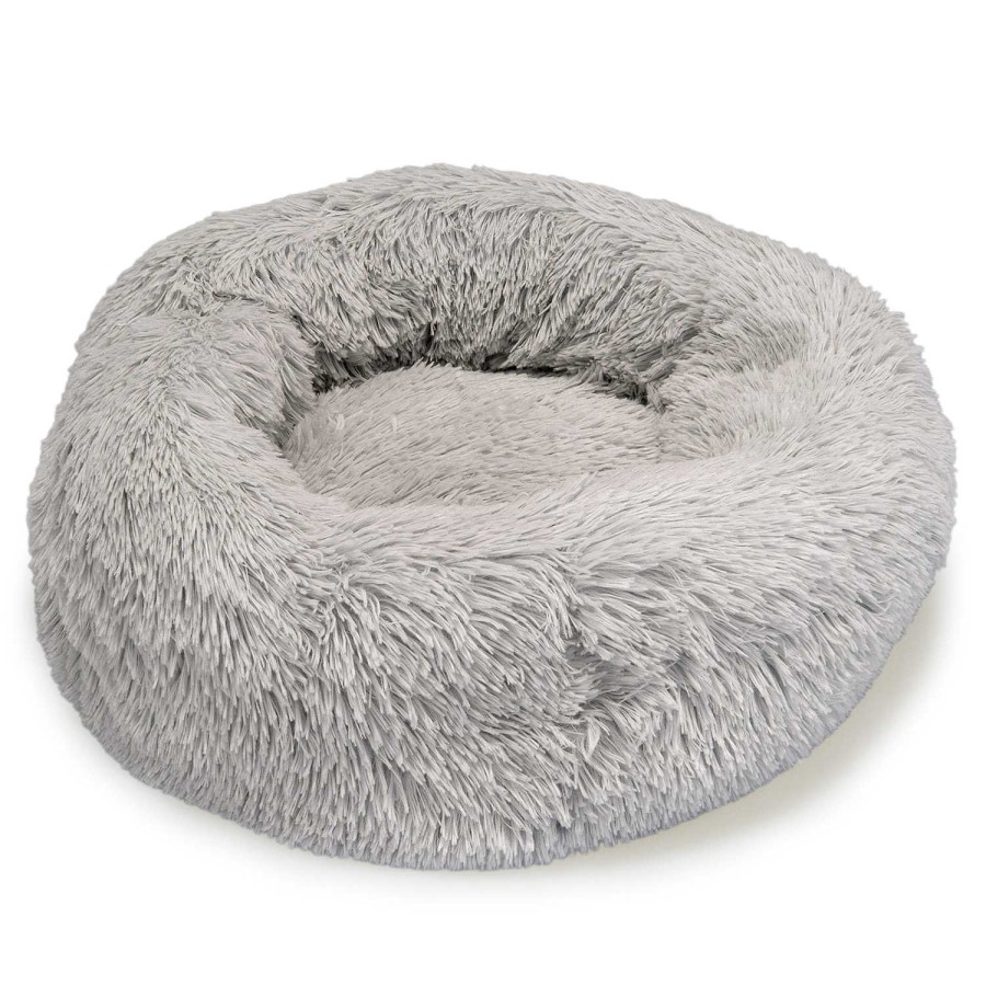 Gatos Arquivet Camas | Arquivet Cama Redonda Suave Gris Claro