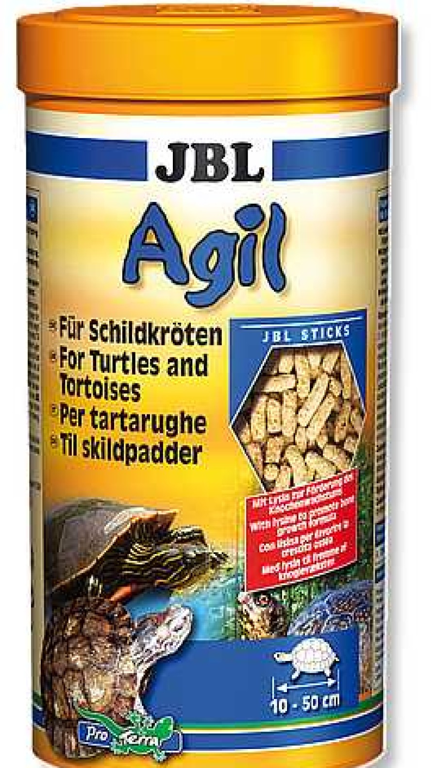 Reptiles JBL | Jbl Agil Alimento B Sico En Barras Para Tortugas Acu Ticas De 10-50 Cm