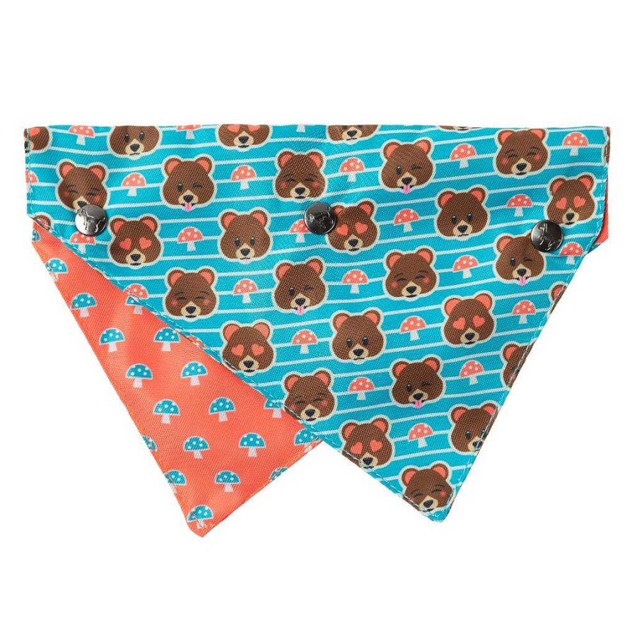 Perros FuzzYard Complementos | Fuzzyard Bandana Fuzz Bear Para Perros