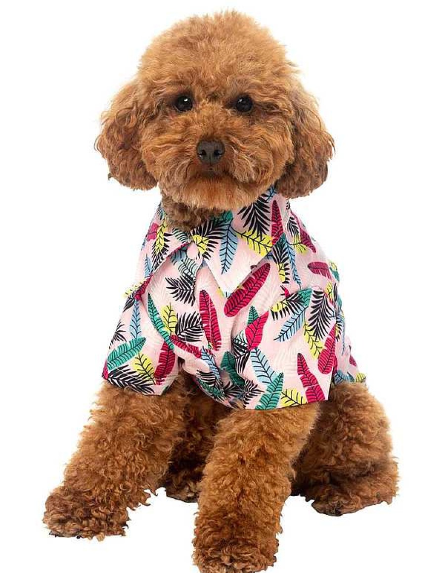 Perros FuzzYard Camisetas | Fuzzyard Camiseta Hawaiana Ohana Para Perros