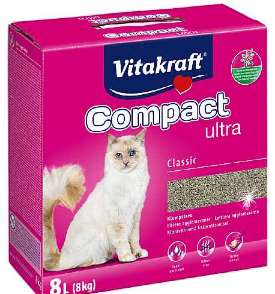 Gatos Vitakraft Arenas | Vitakraft Arena Aglomerante Para Gatos Compact Ultra