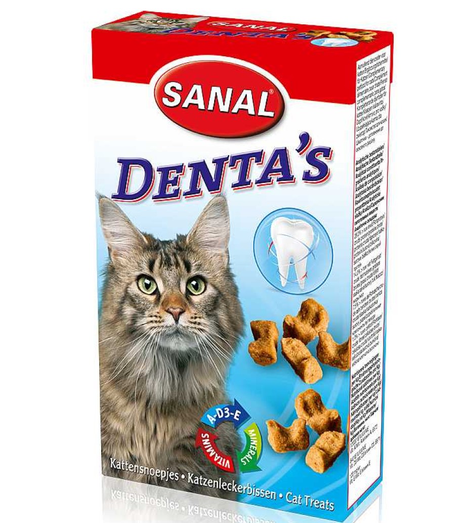 Gatos Sanal Higiene Dental | Sanal Snack Denta'S Para Gatos