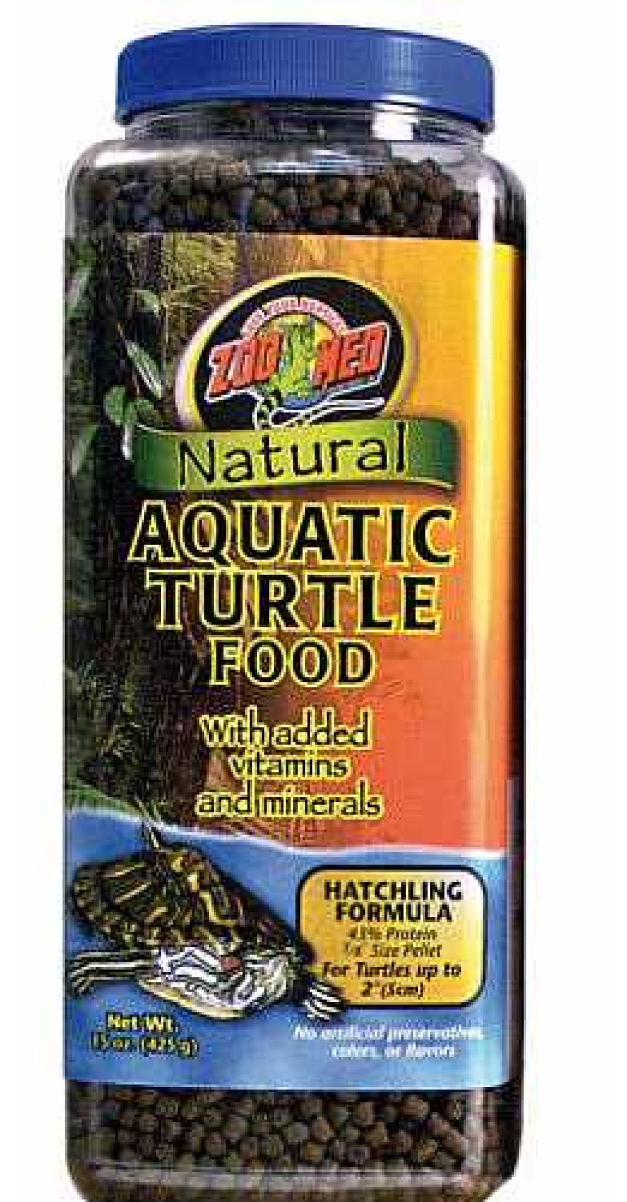 Reptiles Zoo Med | Zoo Med Alimento Completo Para Tortuga Acuatica Joven