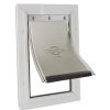 Gatos Petsafe | Petsafe Puerta De Aluminio N°620 Blanca