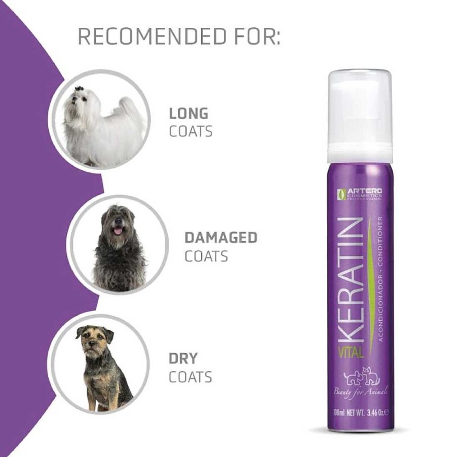 Perros Artero Acondicionadores Y Complementos | Artero Acondicionador Keratin Vital Para Perros