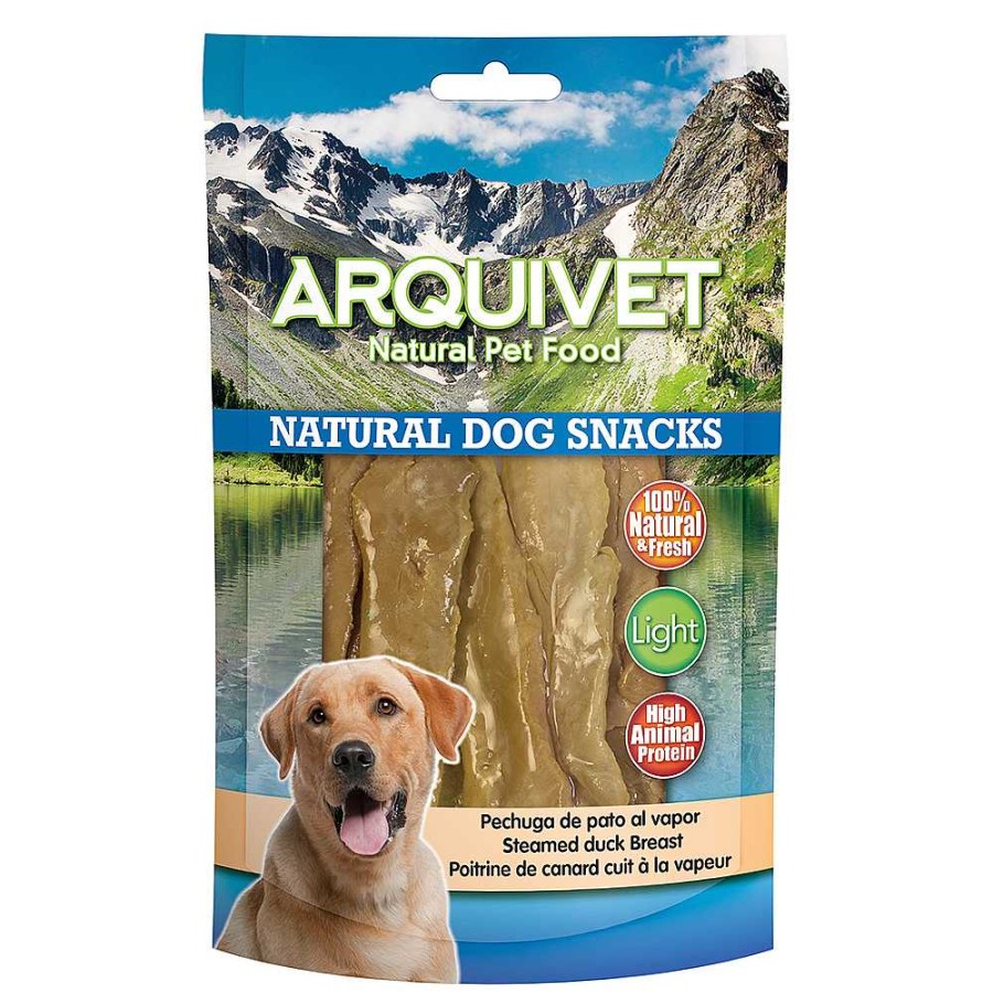 Perros Arquivet Naturales | Arquivet Snack Natural Para Perros Pechuga De Pato Al Vapor