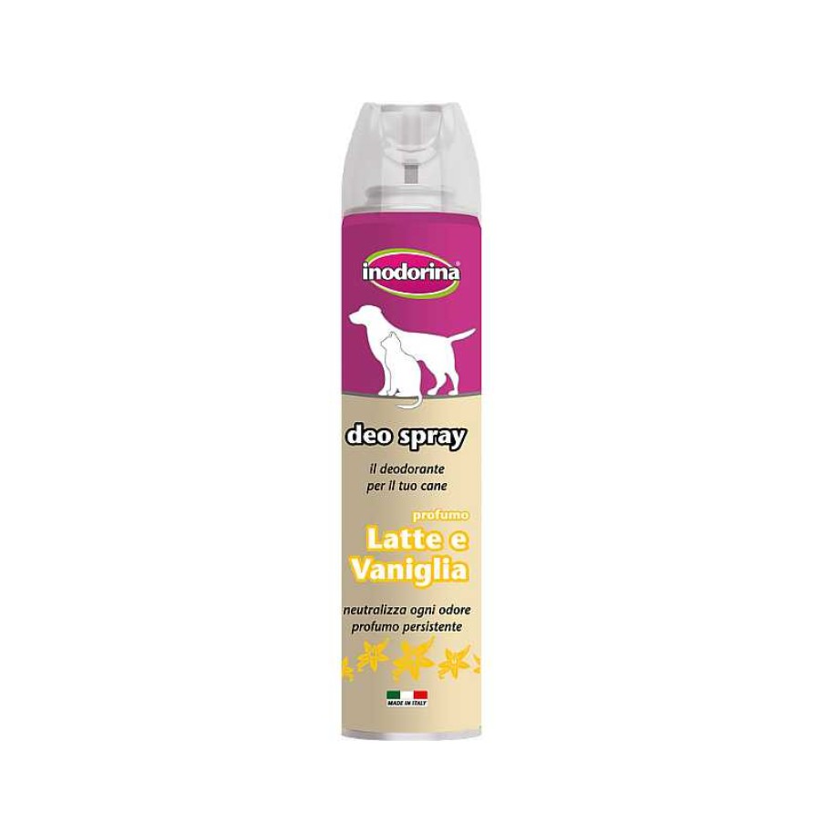 Perros Inodorina Desodorizantes | Inodorina Spray Desodorante De Leche Y Vainilla Para Perros Y Gatos