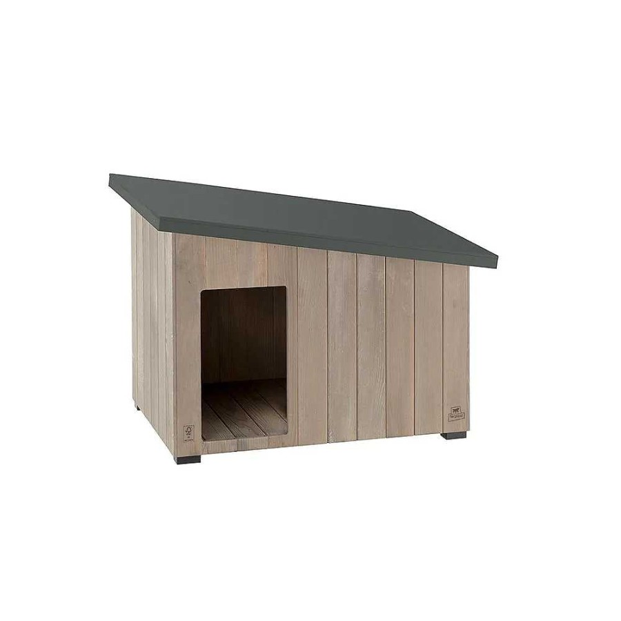 Perros Ferplast | Ferplast Caseta Exterior De Madera Argo 100 Para Perro