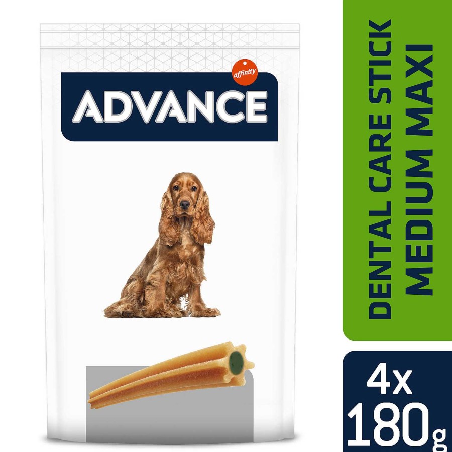 Perros Advance Higiene Dental | Advance Snack Dental Care Stick Para Perro Medium/Maxi