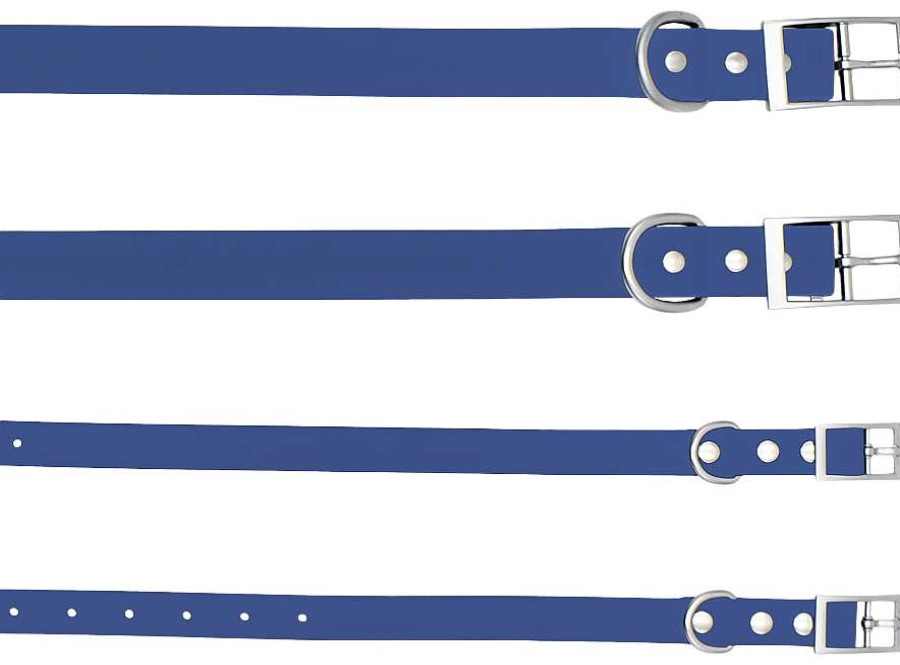 Perros Musqui Collares | Musqui Collar Para Perros De Pvc Azul Para Perros