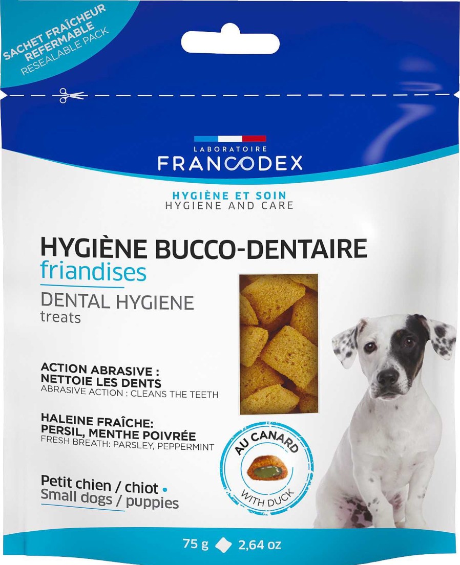 Perros Francodex Higiene Dental | Francodex Snacks Para La Higiene Dental De Cachorros Y Perros Peque Os