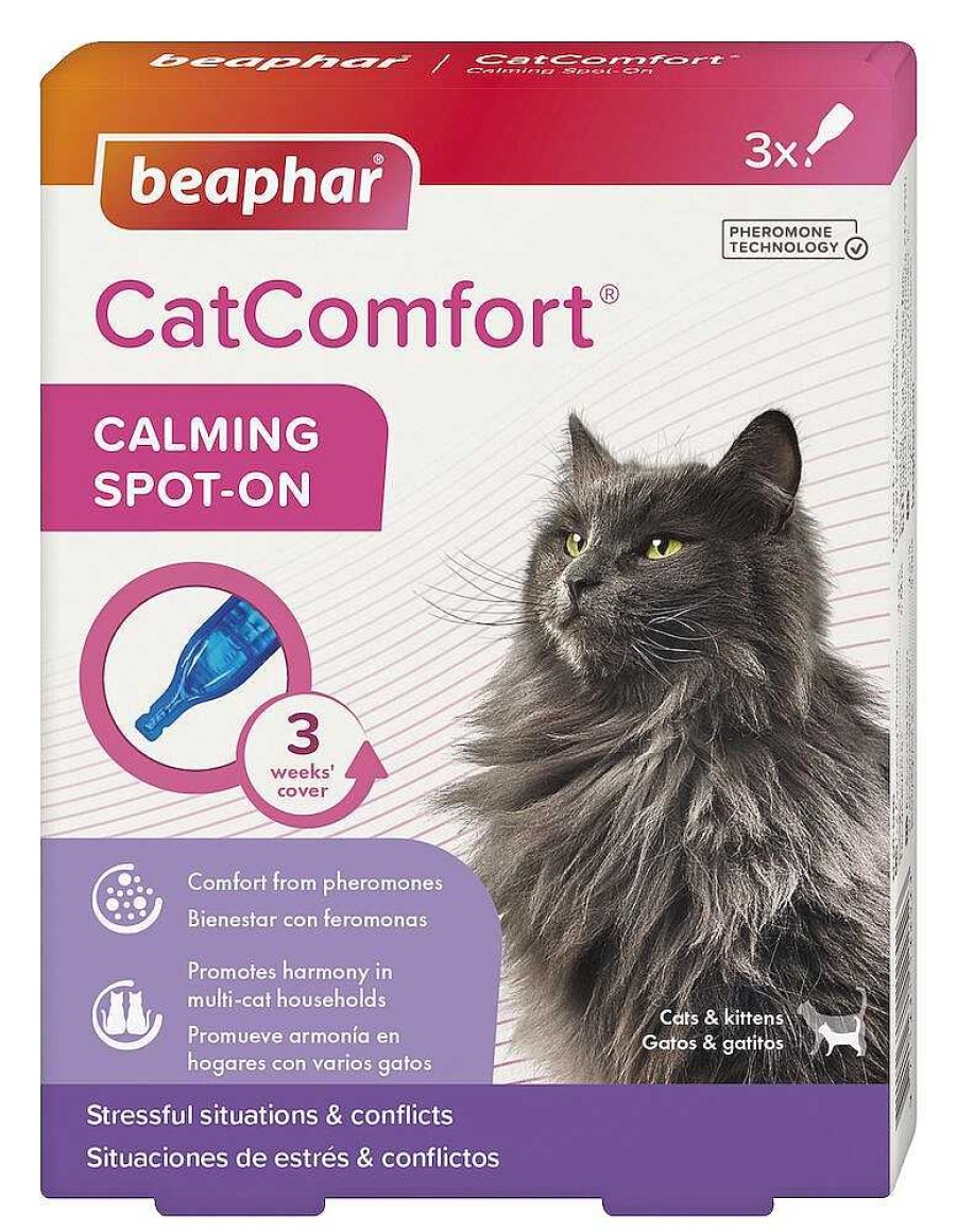 Gatos Beaphar Comportamiento | Beaphar Catcomfort Pipetas Para El Comportamiento De Gatos