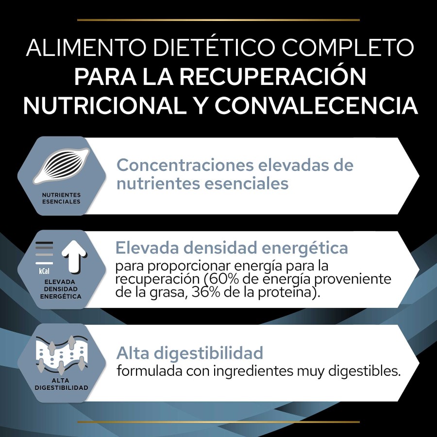 Gatos Pro Plan Veterinary Diets Dieta Veterinaria | Pack 3 Pro Plan Veterinary Diets Comida H Meda Cn Convalecencia Y Recuperaci N