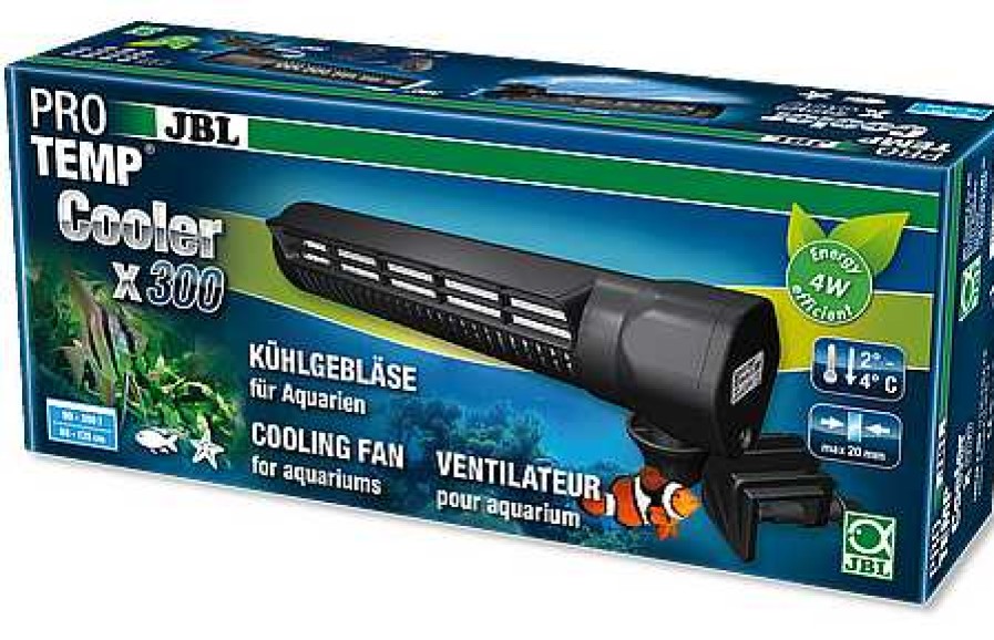 Peces JBL Term Metros | Jbl Protemp Cooler X300 (Gen 2) Ventilador Para Acuarios Marinos Y De Agua Dulce De 90-300 L