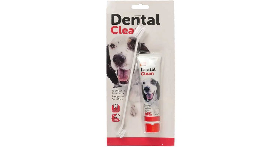 Perros Flamingo Higiene Bucodental | Flamingo Kit Dental De Cepillo Y Pasta Dent Frica Para Perros