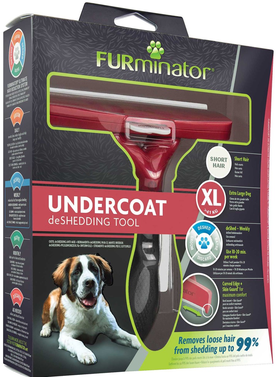 Perros FURminator Peines Y Cepillos | Furminator Cepillo Deslanador Para Perros Gigantes De Pelo Corto