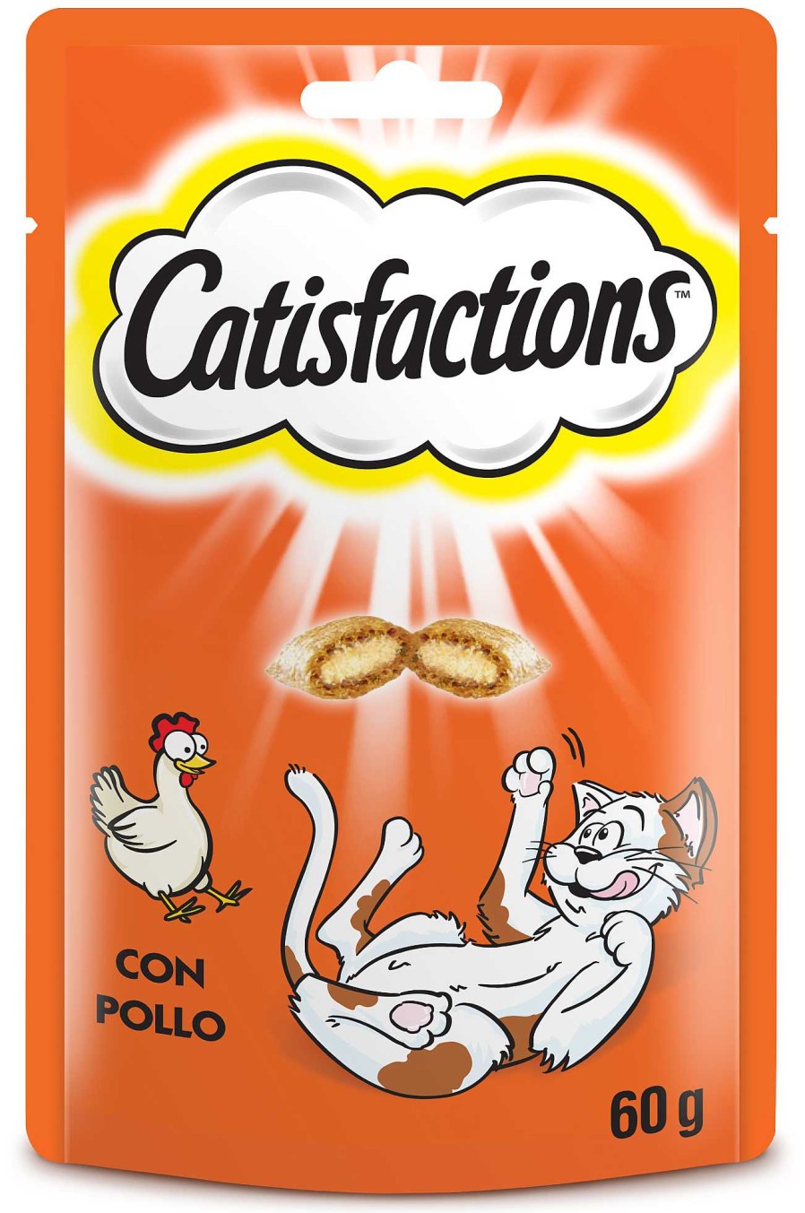 Gatos Catisfactions Galletas | Catisfactions Premios Para Gatos Sabor Pollo