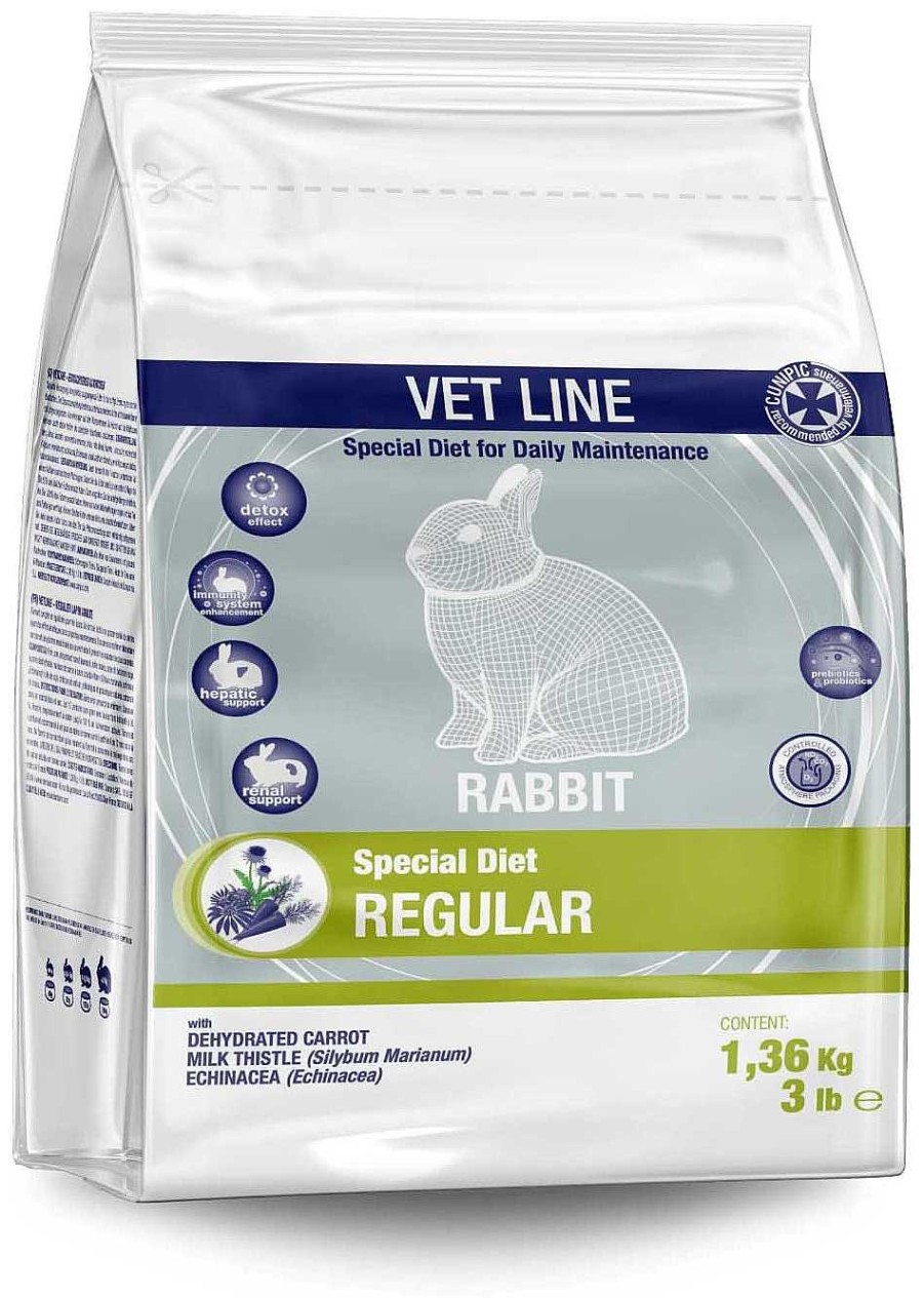 Roedores Cunipic | Cunipic Alimento Completo Vet Line Regular Para Conejos