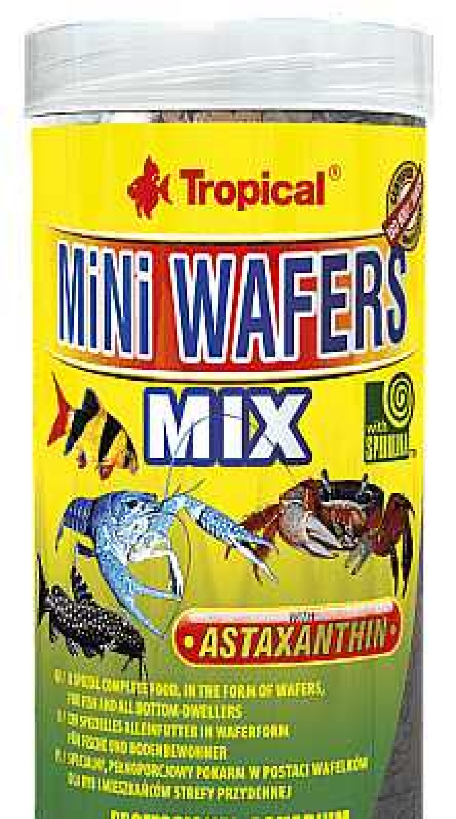 Peces Tropical Agua Salada | Tropical Mini Wafer Mix 100 Ml