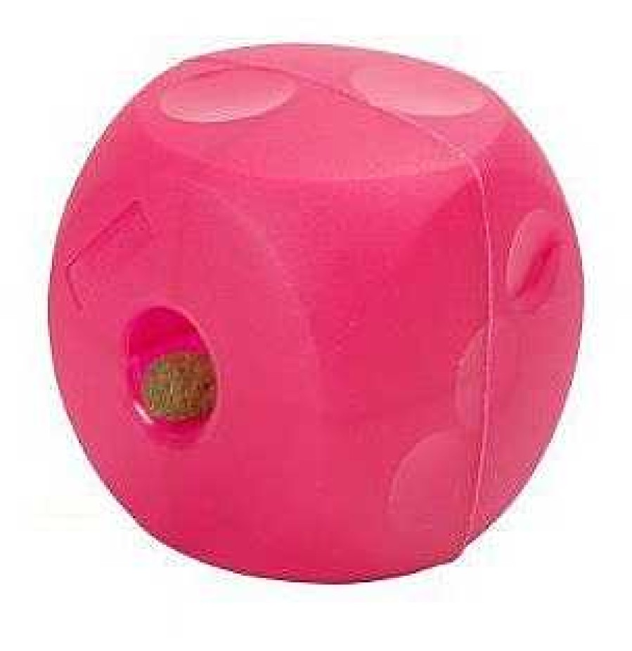 Perros Kruuse De Inteligencia E Interactivos | Kruuse Dispensador De Golosinas Buster Soft Cube Rosa