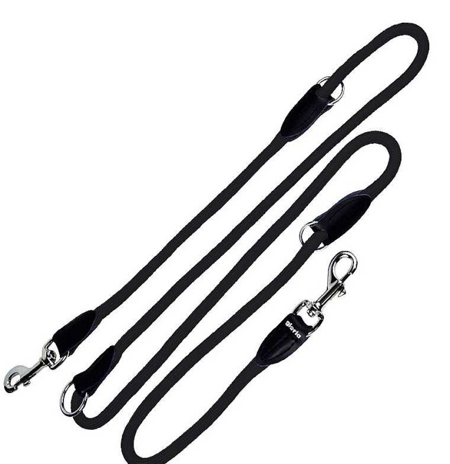 Perros Gloria Pets Correas | Gloria Pets Correa Multiposici N Nylon Redonda Negra