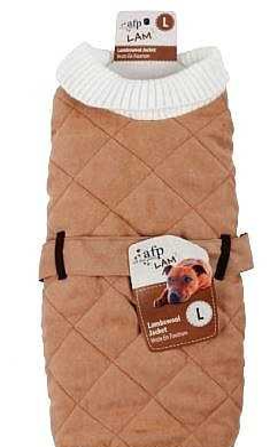 Perros AFP Abrigos Y Capas | Afp Abrigo Cuello Alto Beige