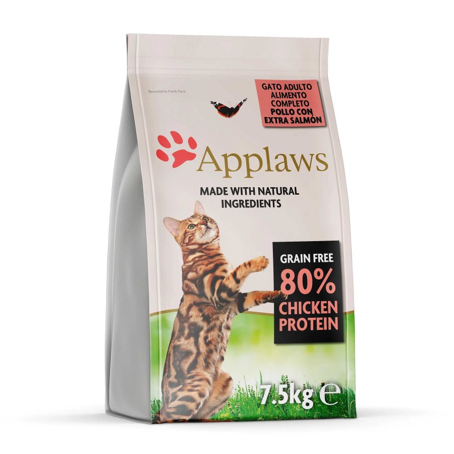 Gatos Applaws Pienso | Applaws Pienso Pollo & Salm N Grain Free Para Gato