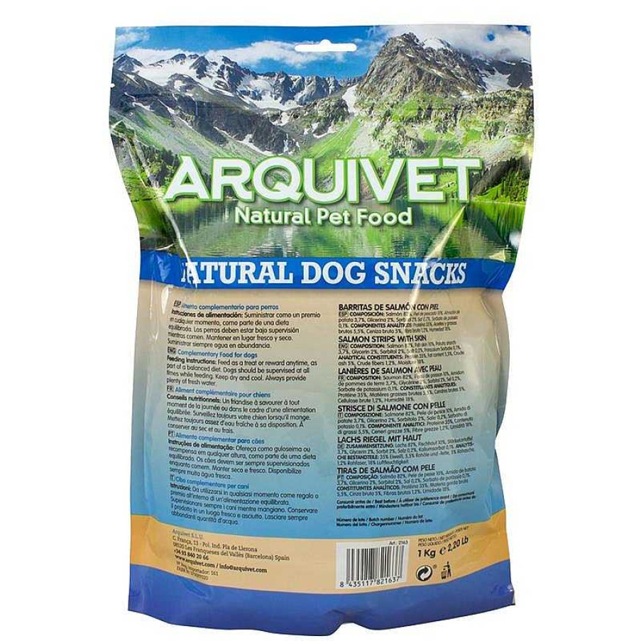 Perros Arquivet Naturales | Arquivet Snack Natural Para Perros Barritas De Salm N Con Piel