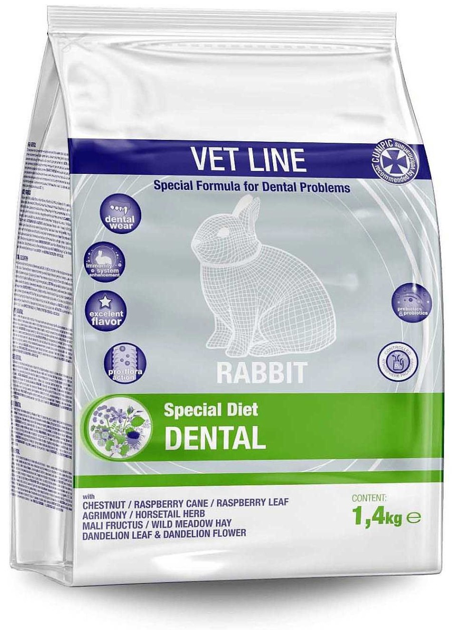 Roedores Cunipic | Cunipic Alimento Completo Vet Line Dental Para Conejos