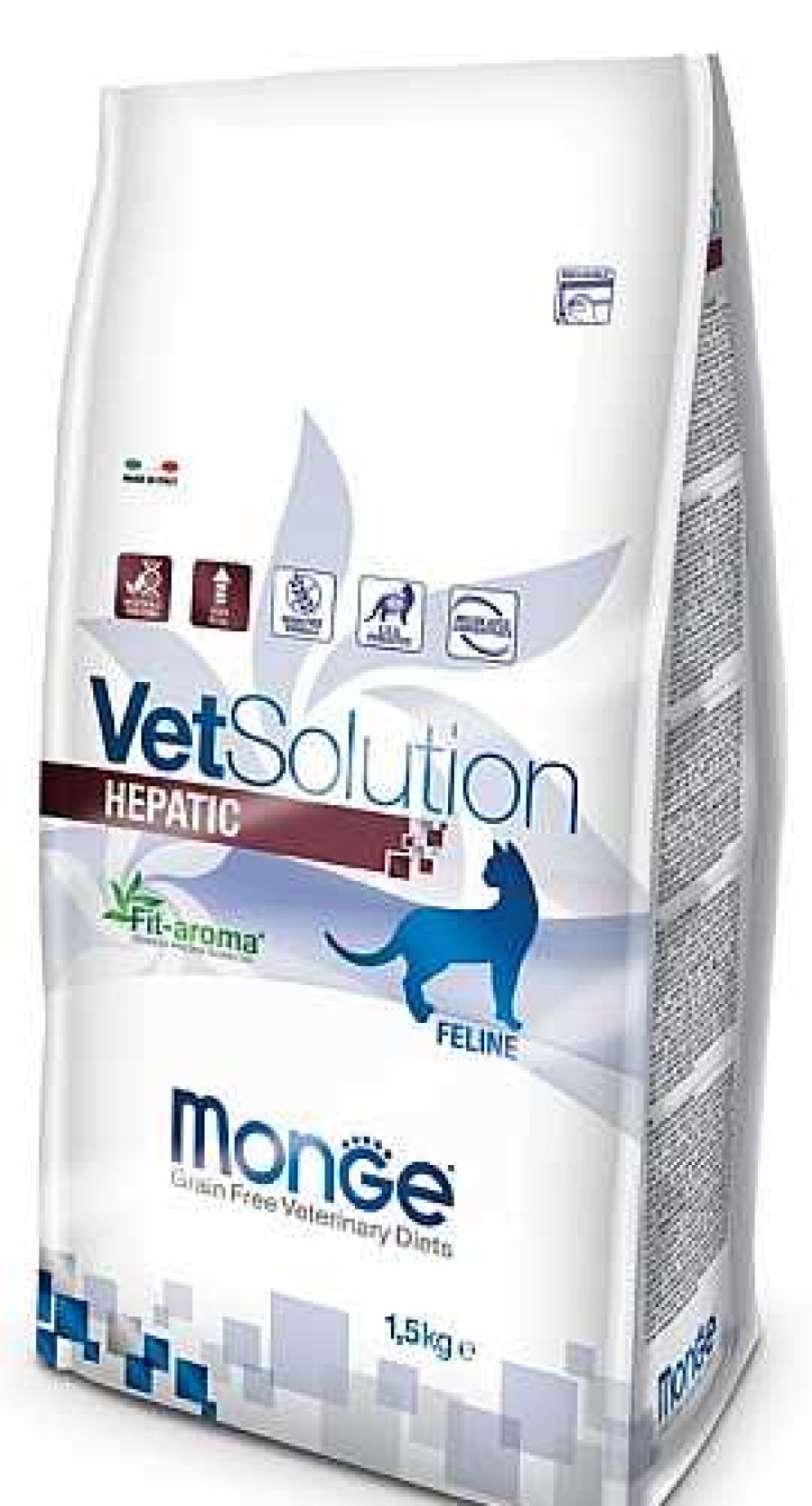 Gatos Monge Vet Solution Dieta Veterinaria | Monge Vet Solution Pienso Hepatic Para Gatos Con Problemas De H Gado