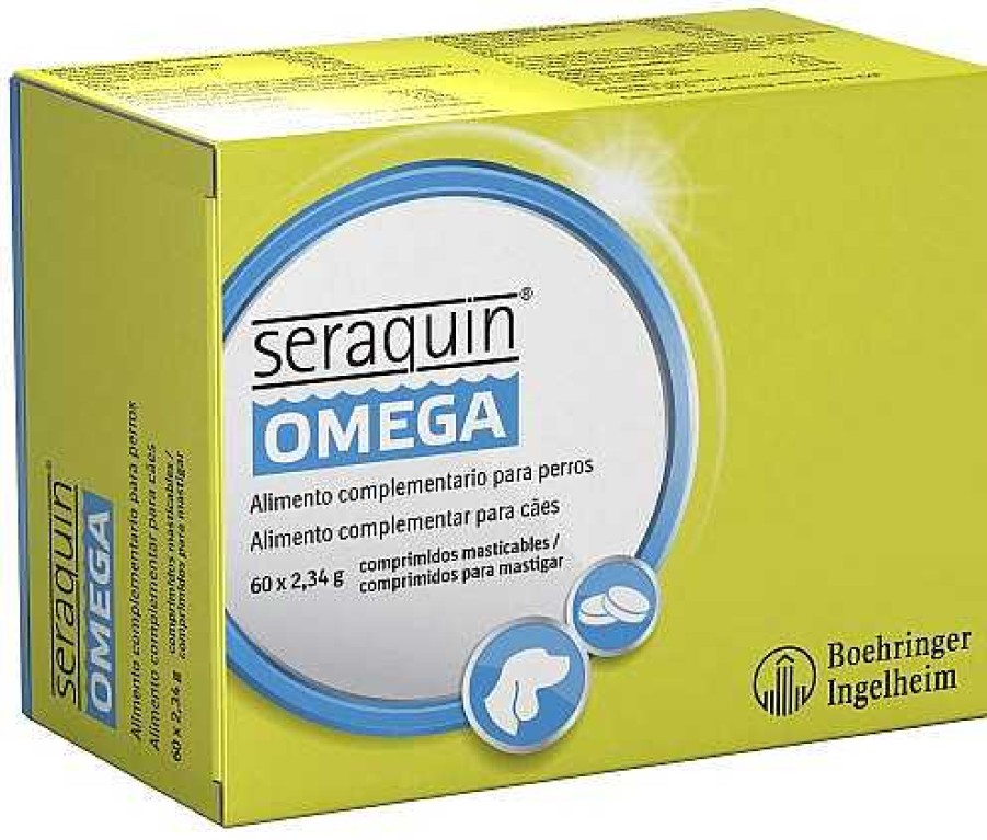 Perros Boehringer Ingelheim | Boehringer Ingelheim Complementos Seraquin Omega 60 Cds (Condroprotector)