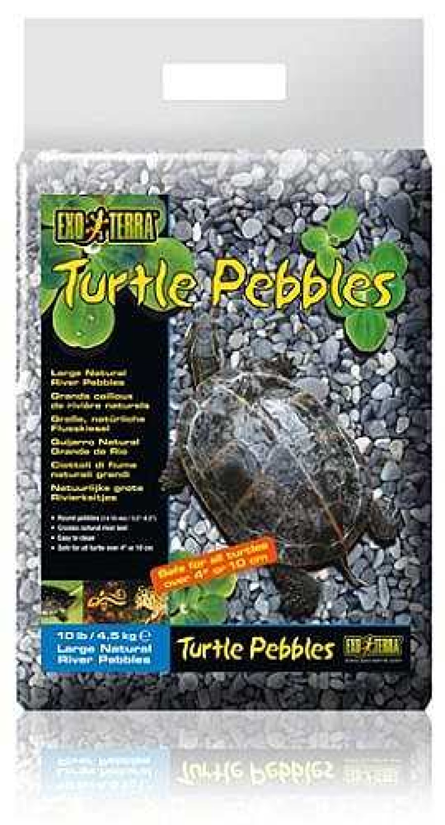 Reptiles Exo Terra | Exo Terra Guijarro Natural De Rio Para Tortugas