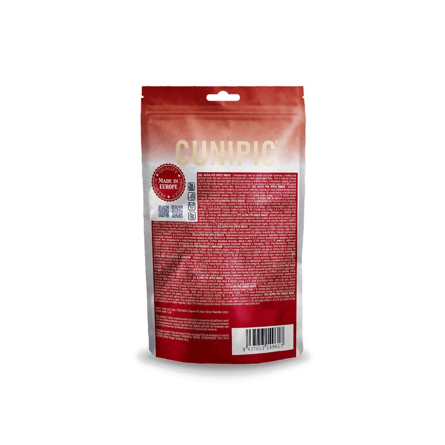 Roedores Cunipic | Cunipic Snacks Alpha Pro De Manzana