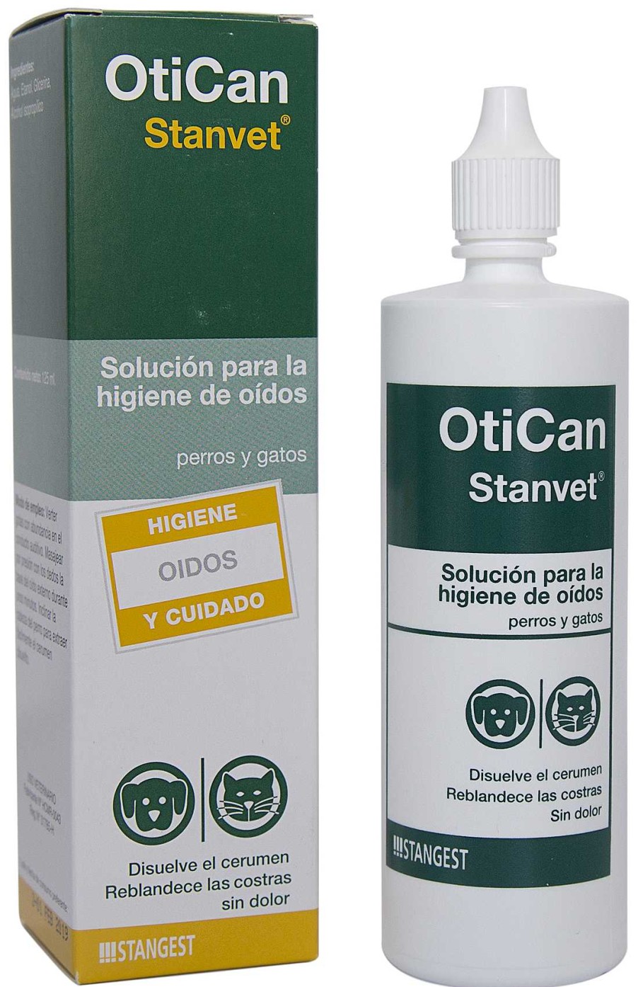 Gatos Stangest Higiene Auricular | Stangest Higiene Auricular Otican 125Ml