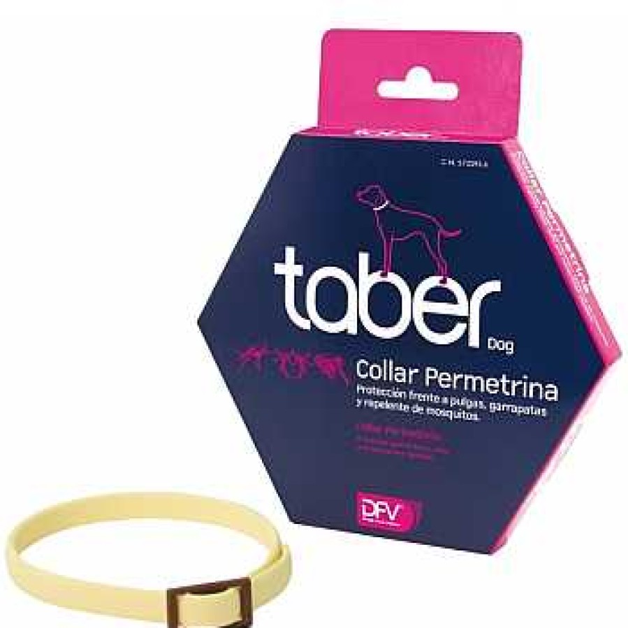 Perros DFV Collares | Dfv Taberdog Collar Antiparasitario Con Permetrina Para Perros Grandes