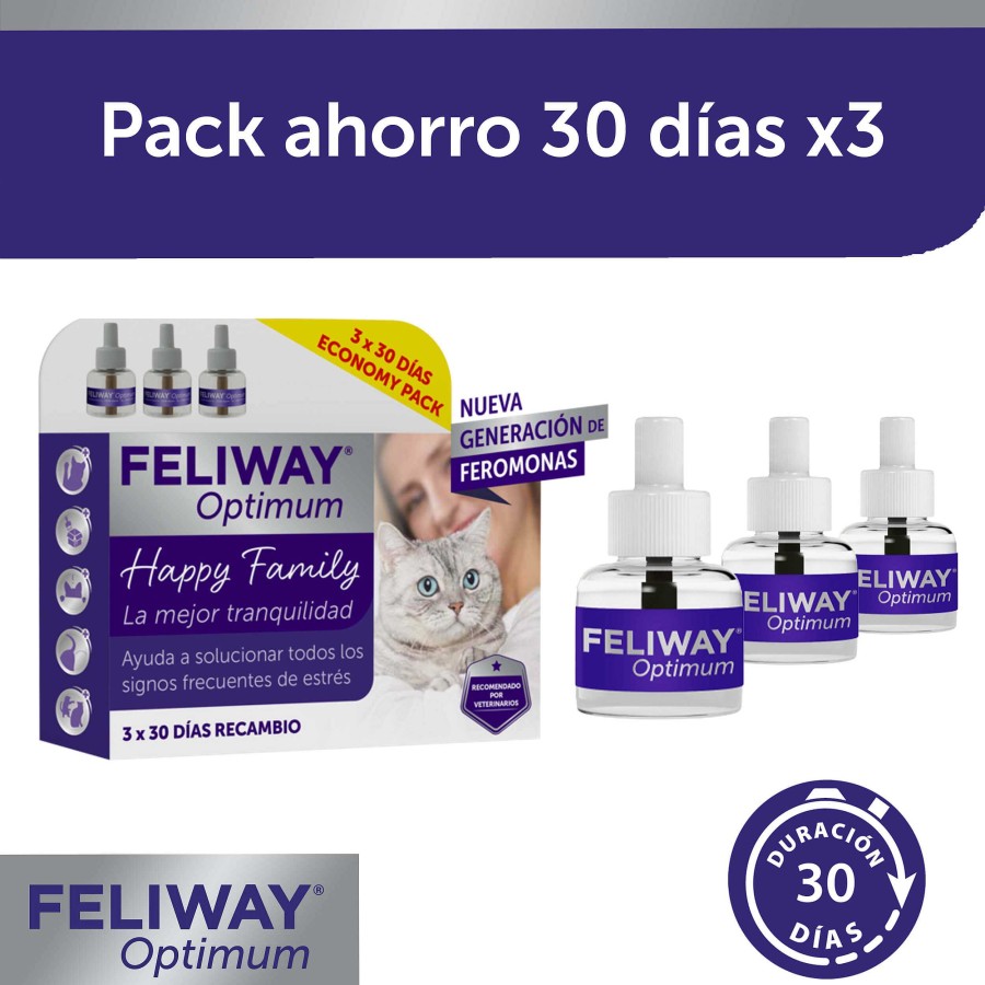 Gatos Feliway Comportamiento | Feliway Recambio Optimum Antiestr S Para Gatos