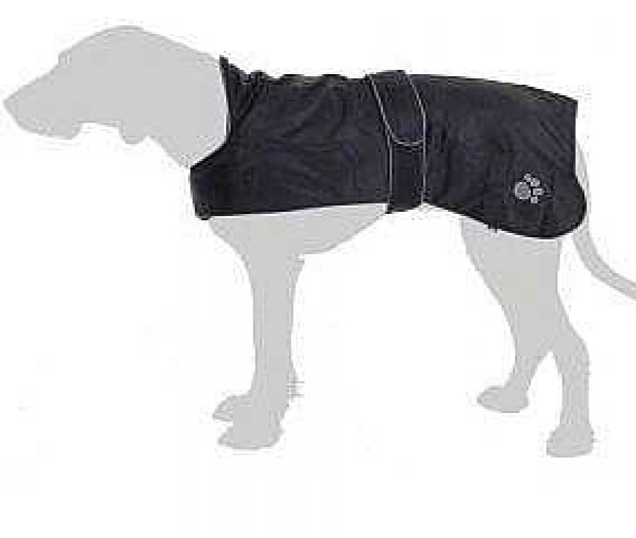 Perros Trixie Abrigos Y Capas | Trixie Capa Impermeable Orleans Negra Para Perro