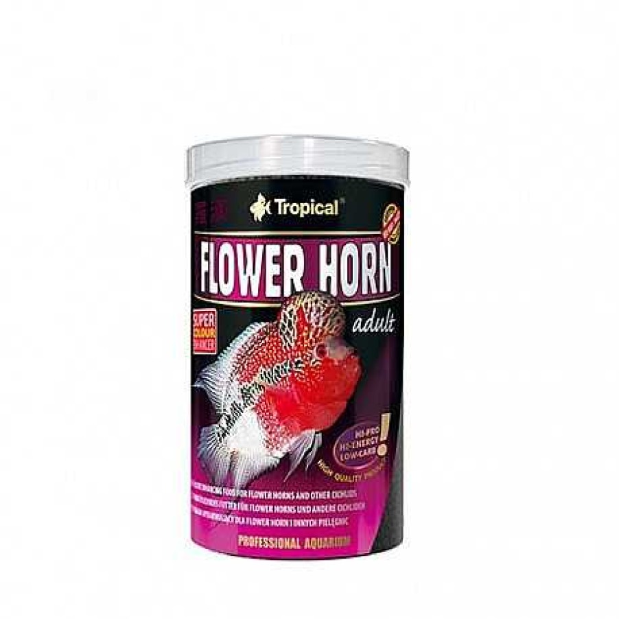 Peces Tropical Agua Salada | Tropical Flower Horn Adult Pellets 500 Ml