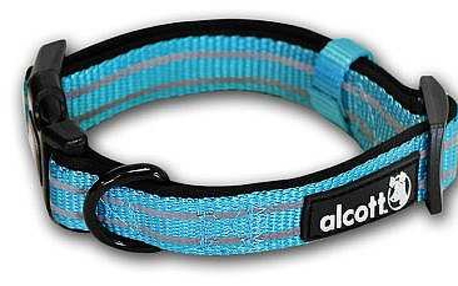 Perros Alcott Collares | Alcott Collar Mariner Adventure Reflectante Azul